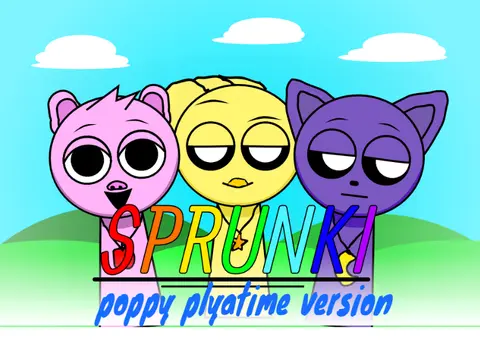 Sprunki Poppy Playtime Versão